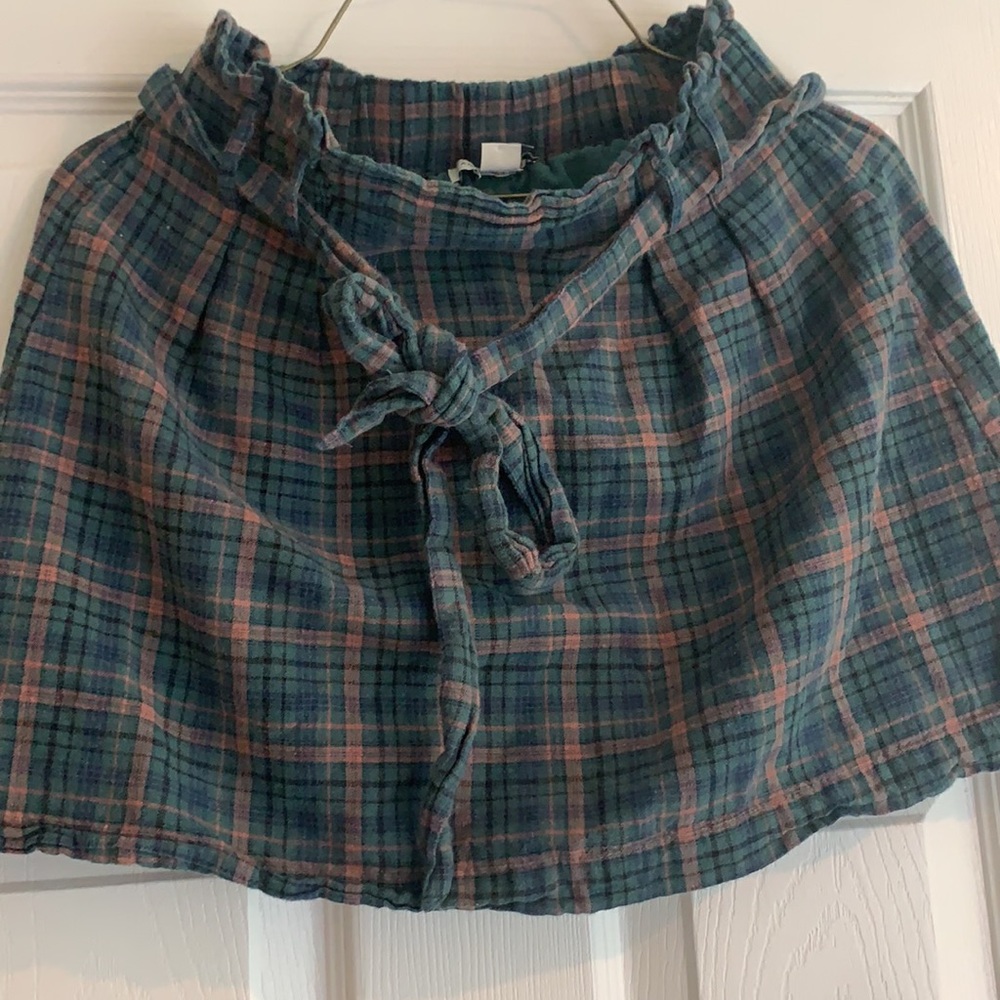 Plaid skirt